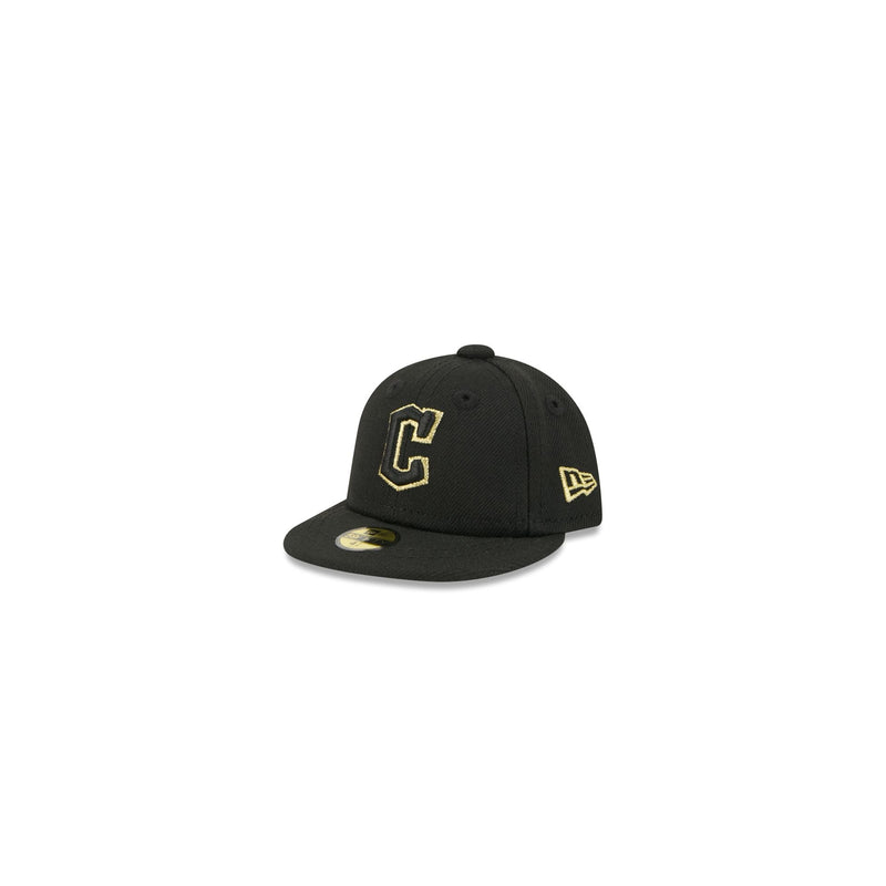Cleveland Guardians Gold Logo Mini 59FIFTY Fitted Hat
