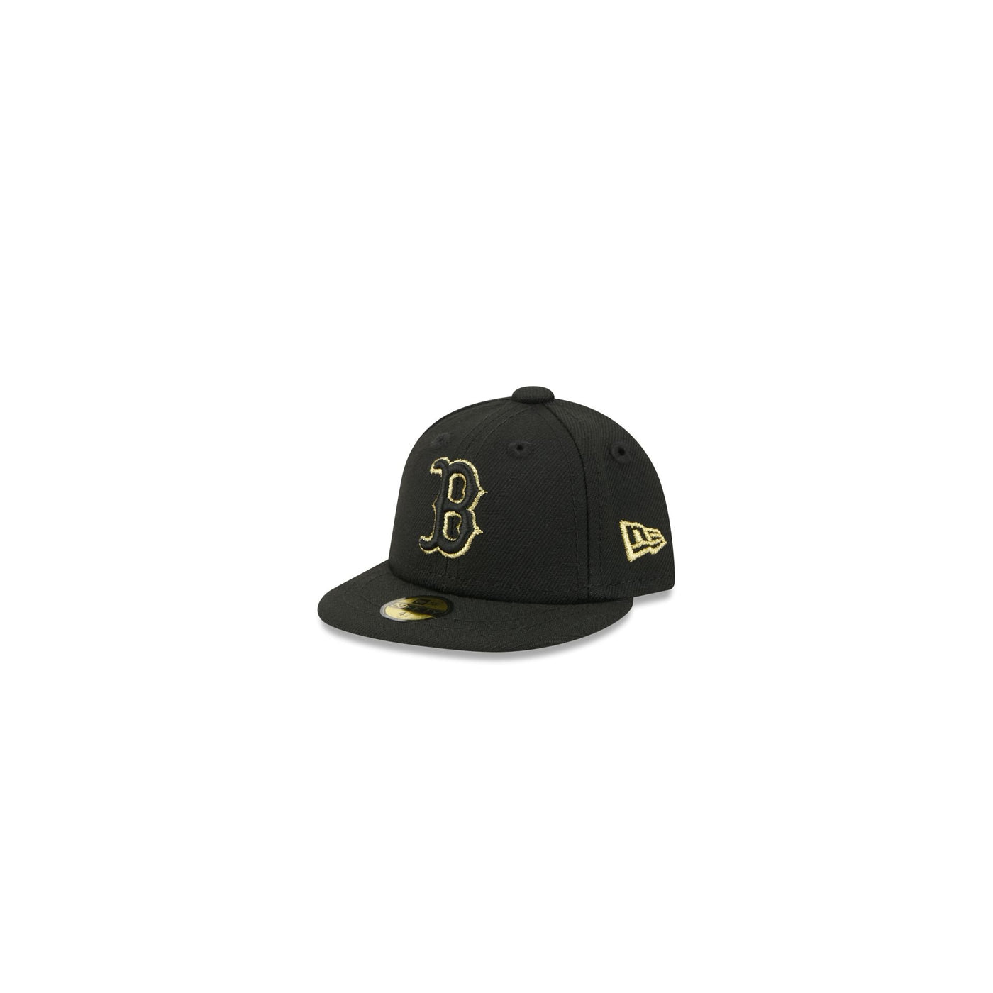 Boston Red Sox Gold Logo Mini 59FIFTY Fitted Hat