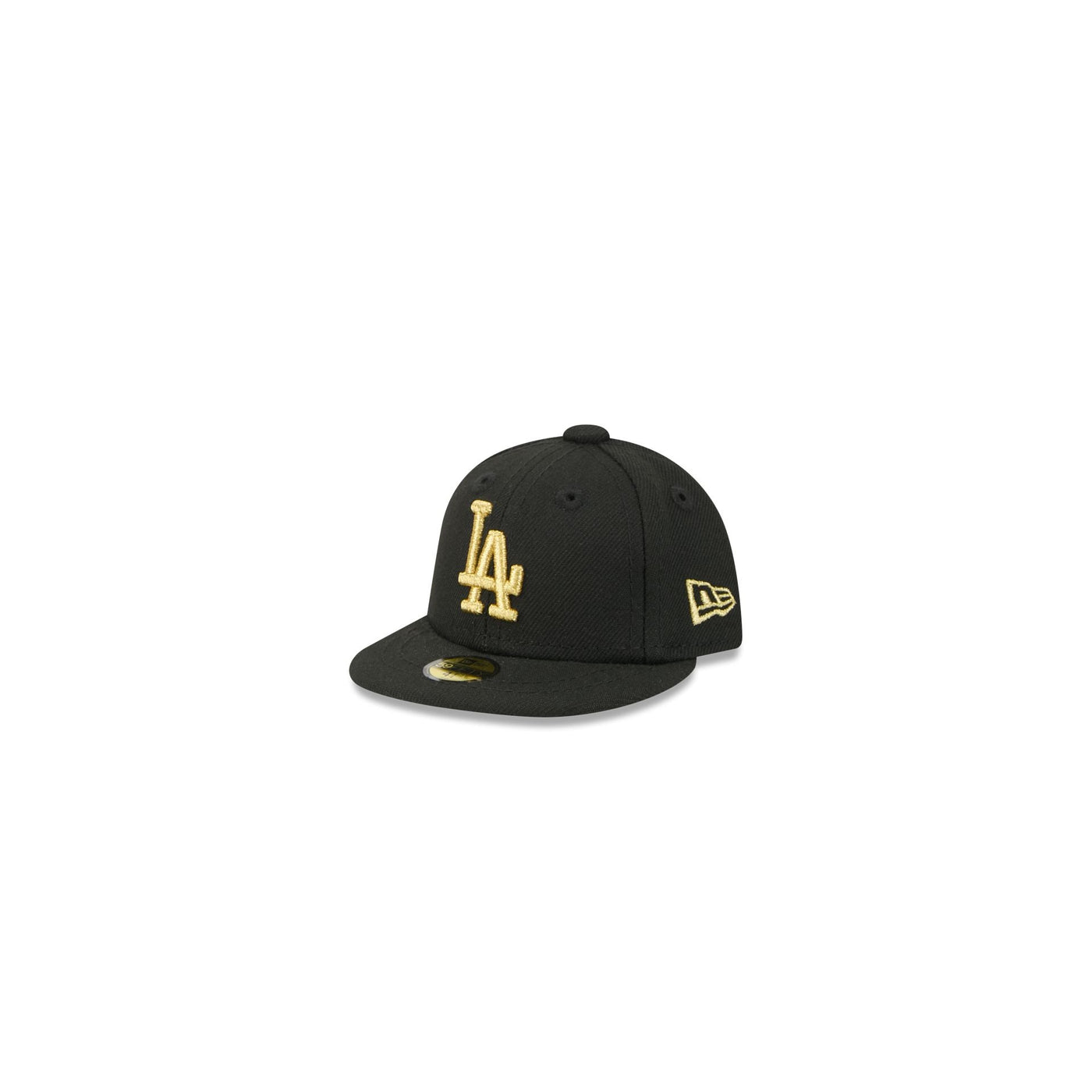 Los Angeles Dodgers Gold Logo Mini 59FIFTY Fitted Hat