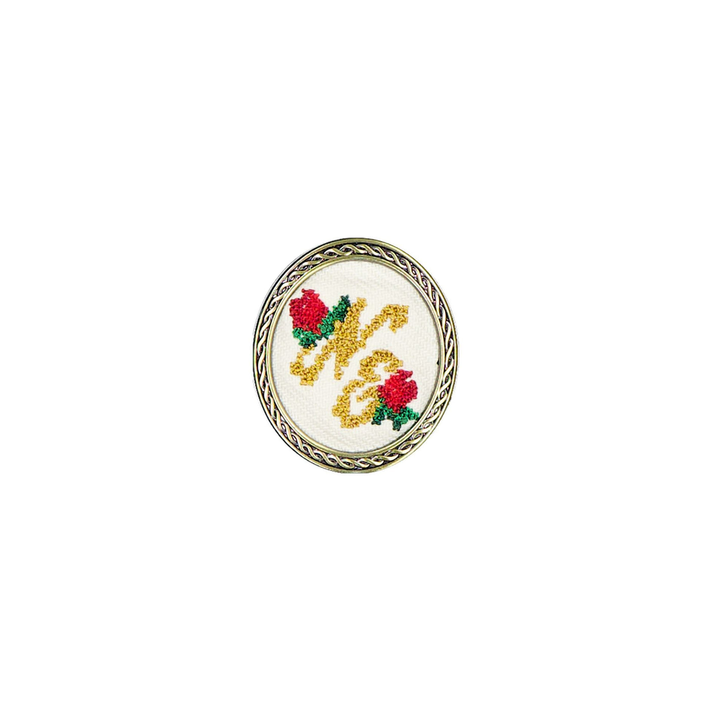 New Era Cap Floral Stitch Pin