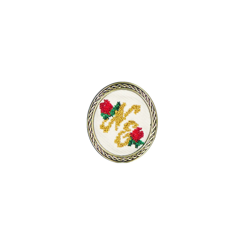 New Era Cap Floral Stitch Pin