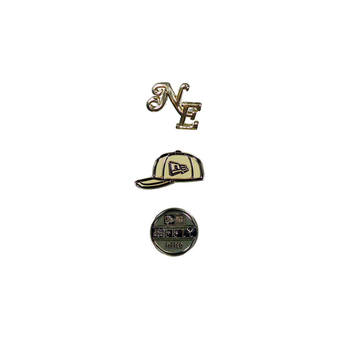 New Era Cap 59FIFTY Day Gold 3 Pack Pins