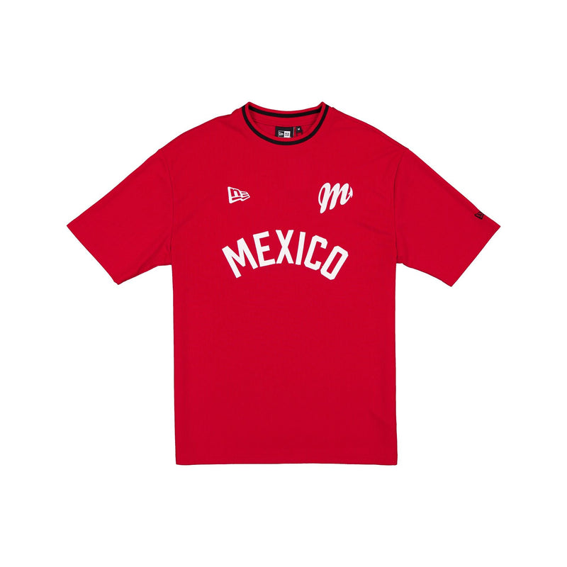Diablos Rojos del México Premium Scarlet Ribbed T-Shirt