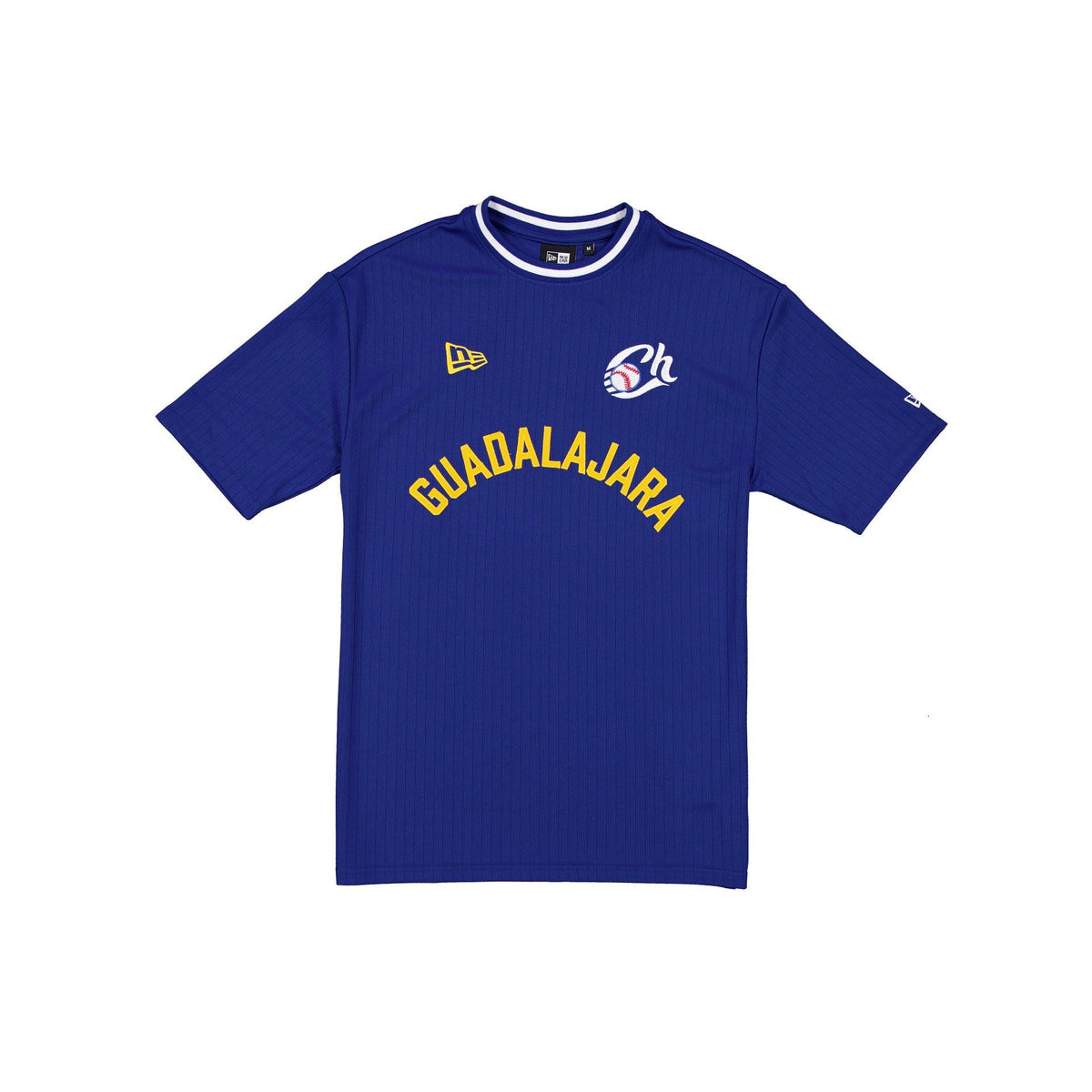 Charros de Jalisco Premium Majestic Blue Ribbed T-Shirt
