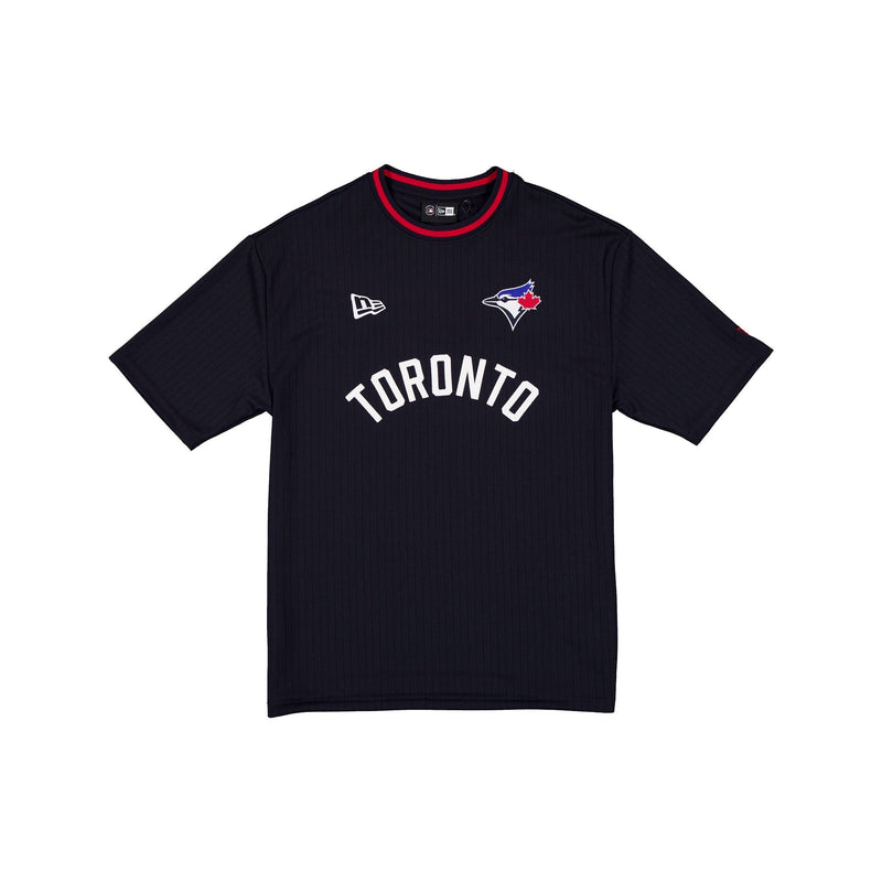 Toronto Blue Jays Premium Navy Ribbed T-Shirt