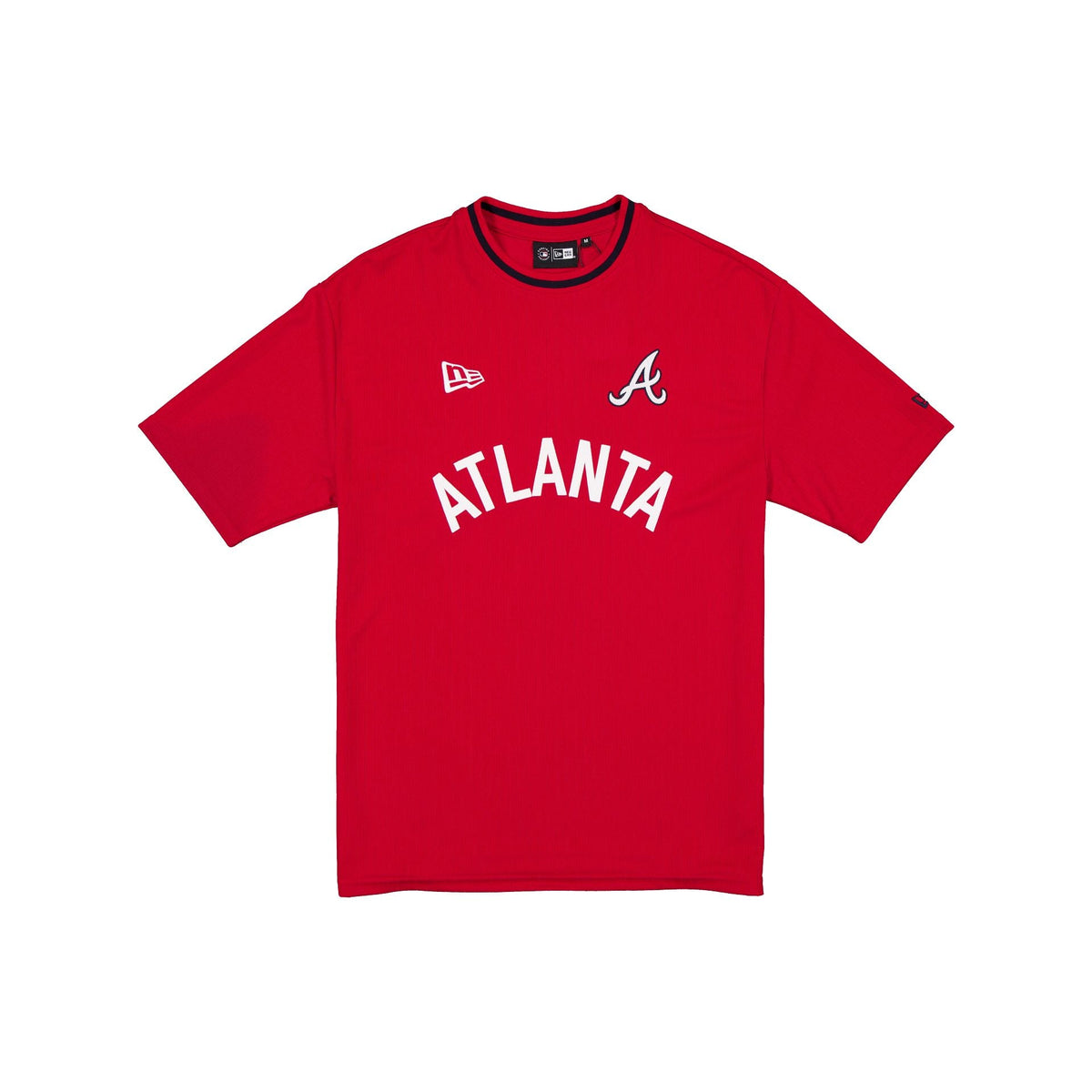 Atlanta Braves Premium Scarlet Ribbed T-Shirt