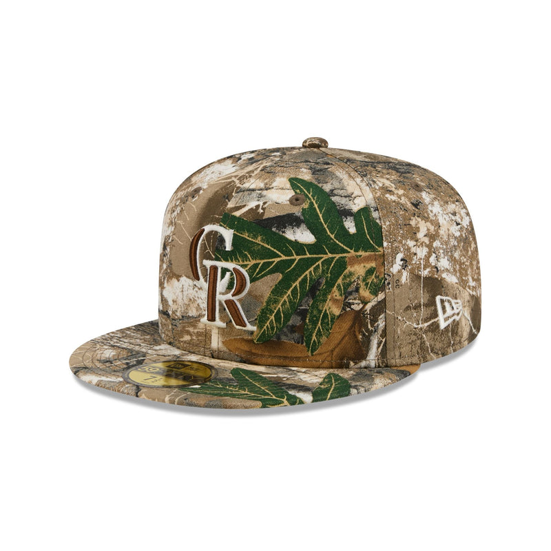 Colorado Rockies Realtree Basic 59FIFTY Fitted Hat