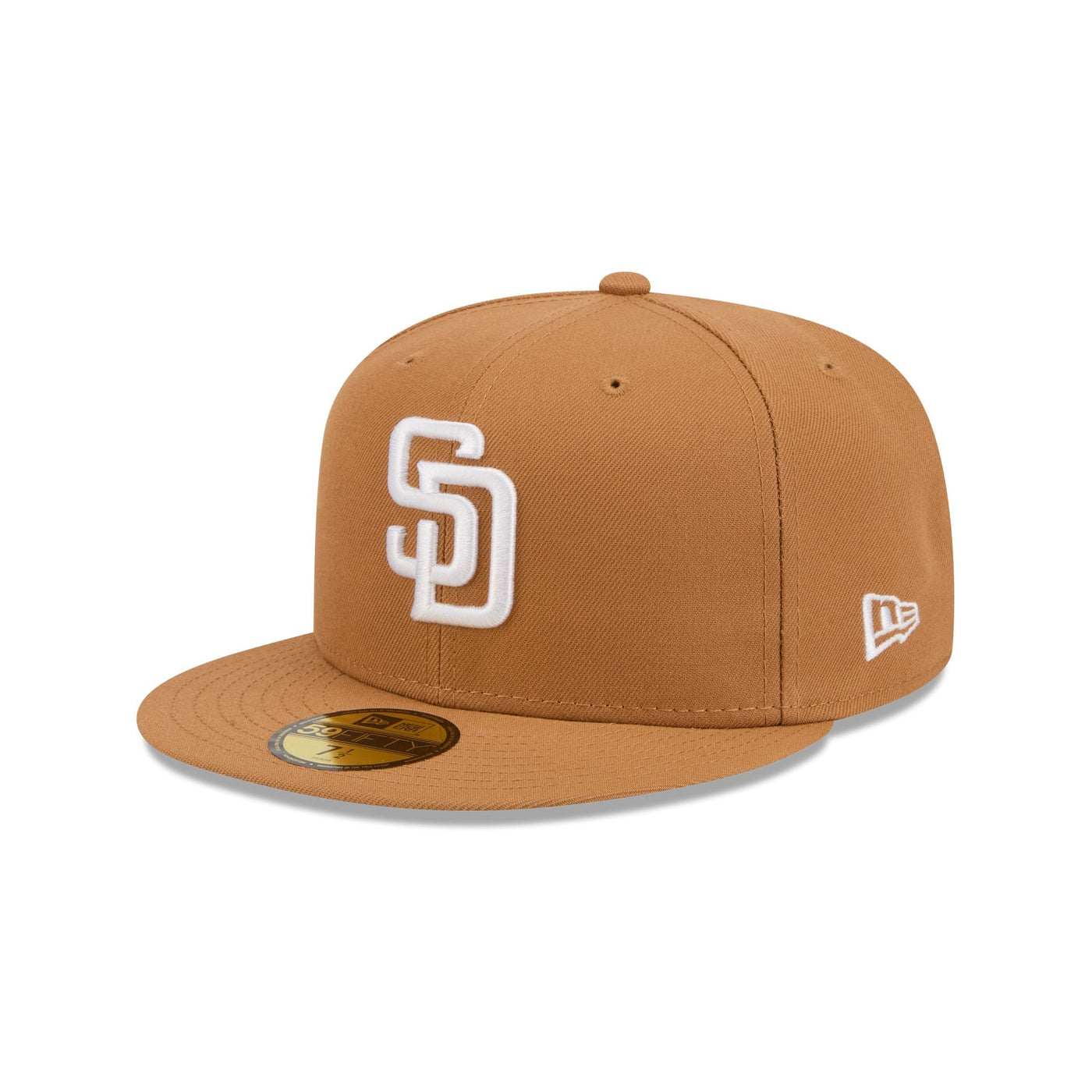 San Diego Padres Bronze Basic 59FIFTY Fitted Hat