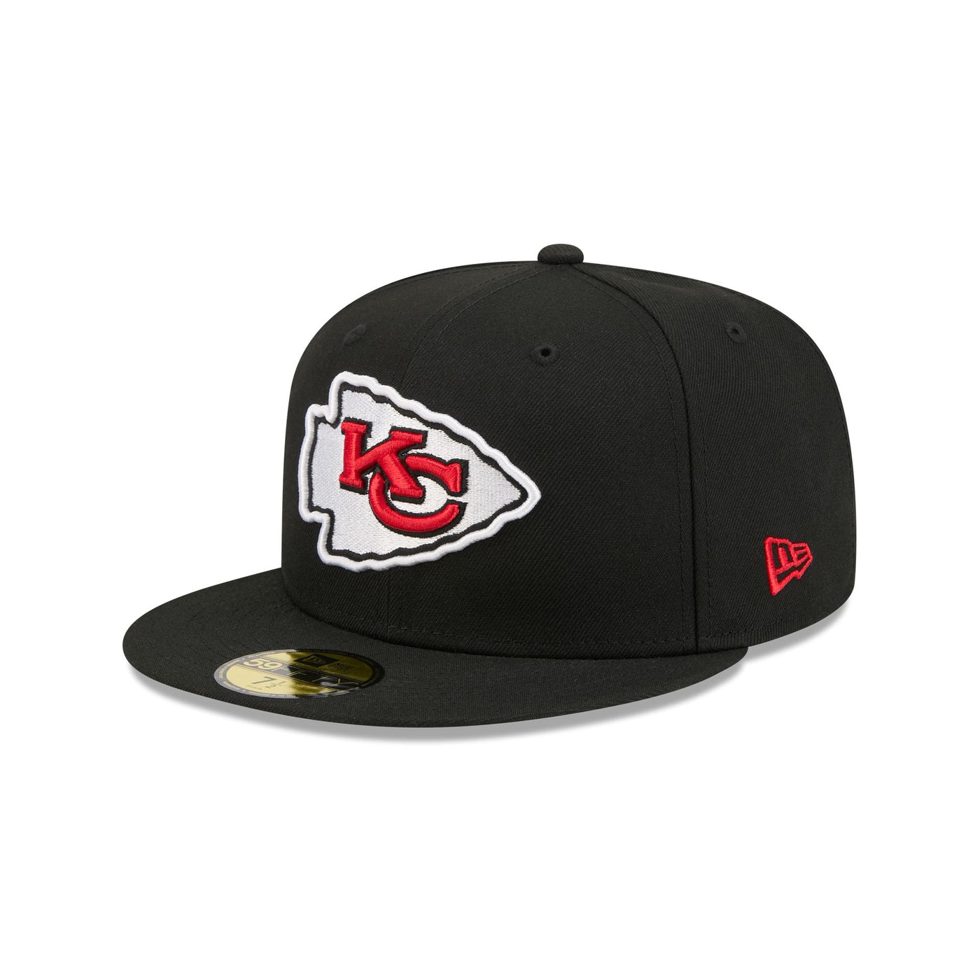 Kansas City Chiefs Black Basic 59FIFTY Fitted Hat
