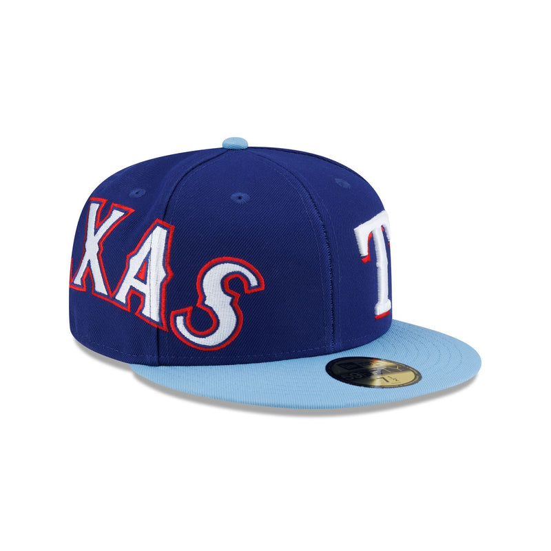 Texas Rangers Premium Multi Logo 59FIFTY Fitted Hat