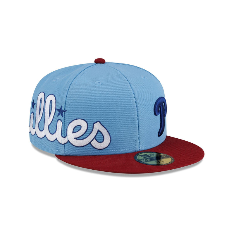 Philadelphia Phillies Premium Multi Logo 59FIFTY Fitted Hat