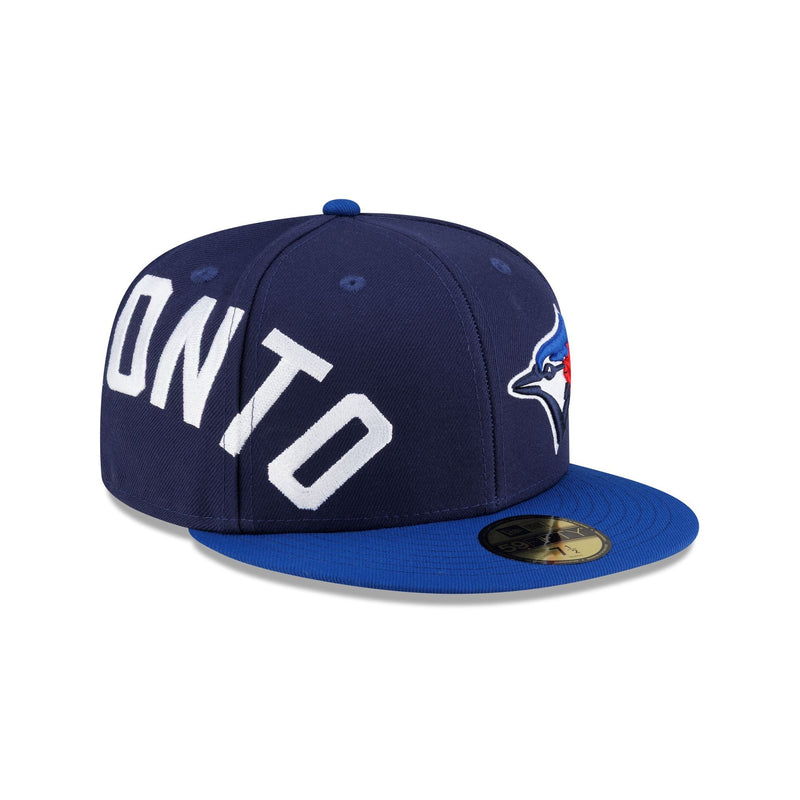Toronto Blue Jays Premium Multi Logo 59FIFTY Fitted Hat