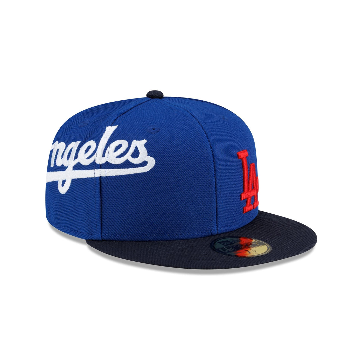 Los Angeles Dodgers Premium Multi Logo 59FIFTY Fitted Hat