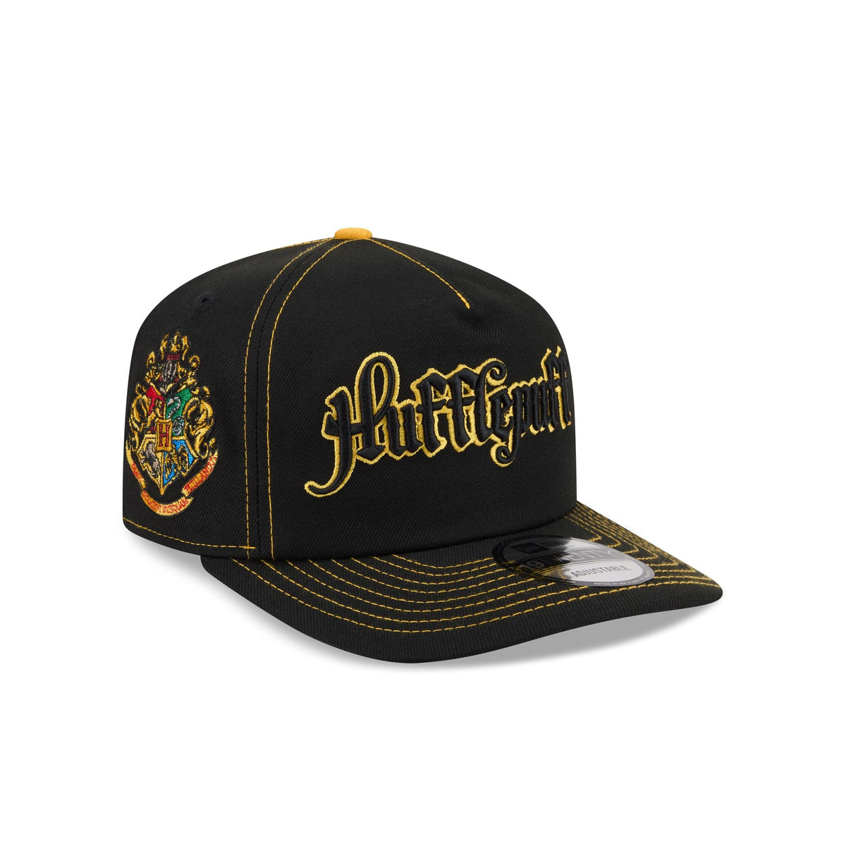 Harry Potter Hufflepuff Contrast Stitch 19TWENTY Adjustable Hat