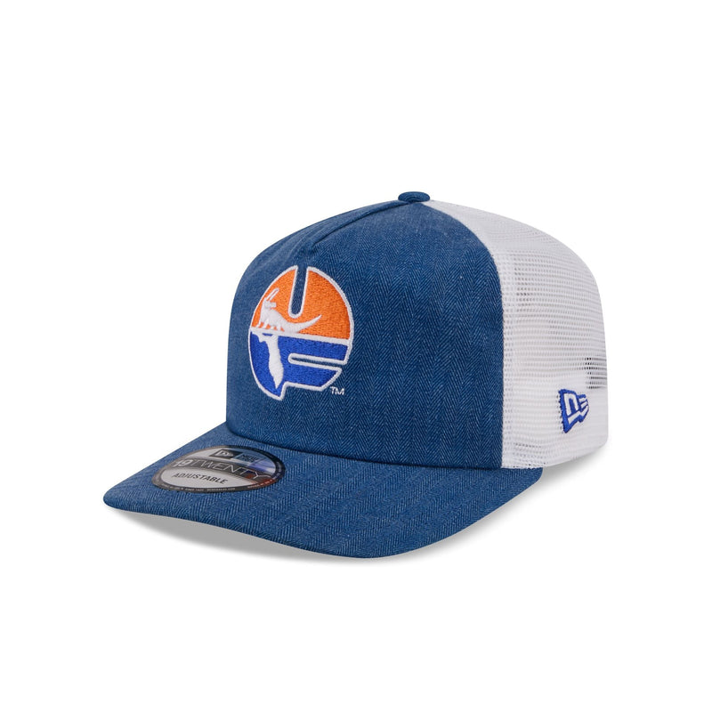 Florida Gators Herringbone Team Colors 19TWENTY Trucker Hat