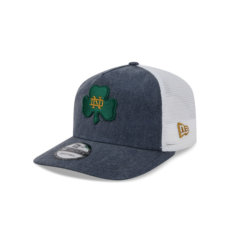 Notre Dame Fighting Irish Herringbone Team Colors 19TWENTY Trucker Hat