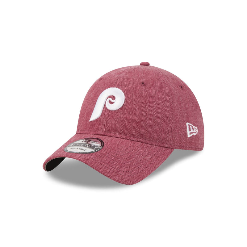 Philadelphia Phillies Herringbone Team Colors 9TWENTY Adjustable Hat