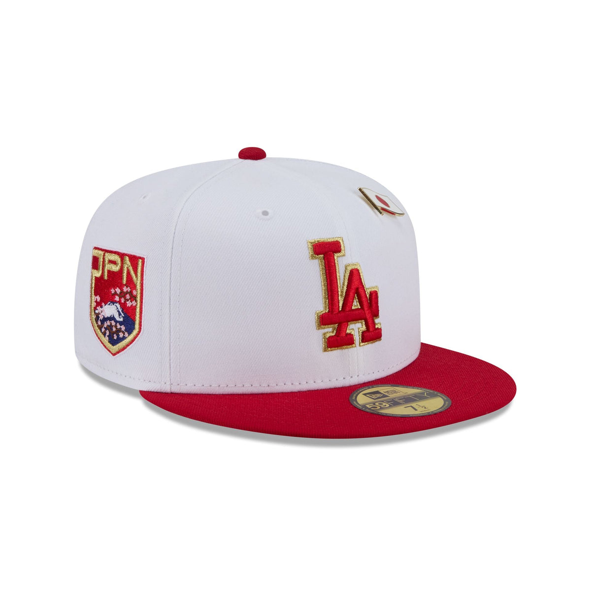 Los Angeles Dodgers Country Flag 59FIFTY Fitted Hat