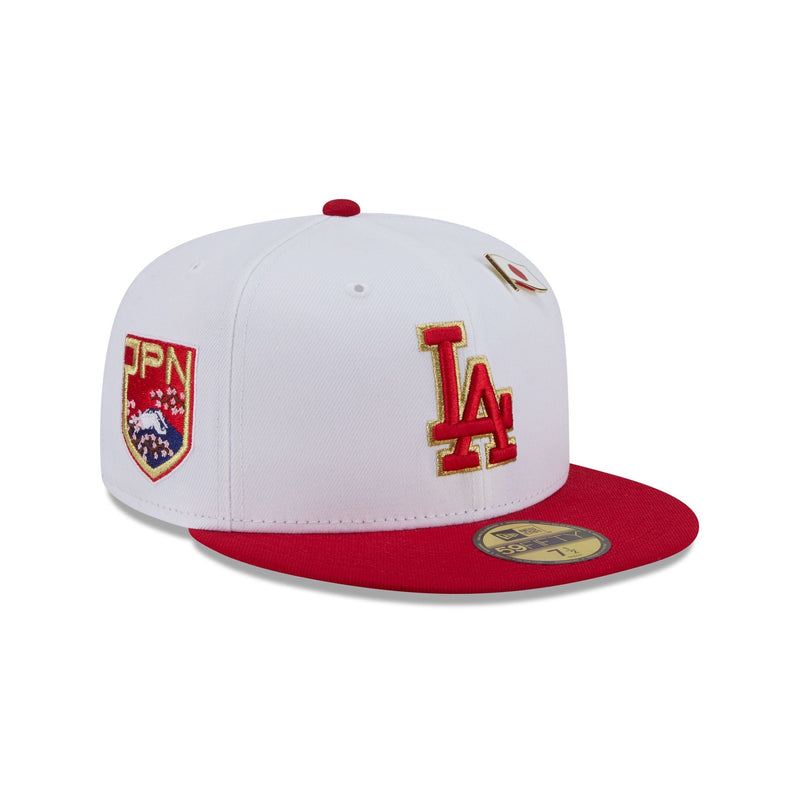 Los Angeles Dodgers Country Flag 59FIFTY Fitted Hat