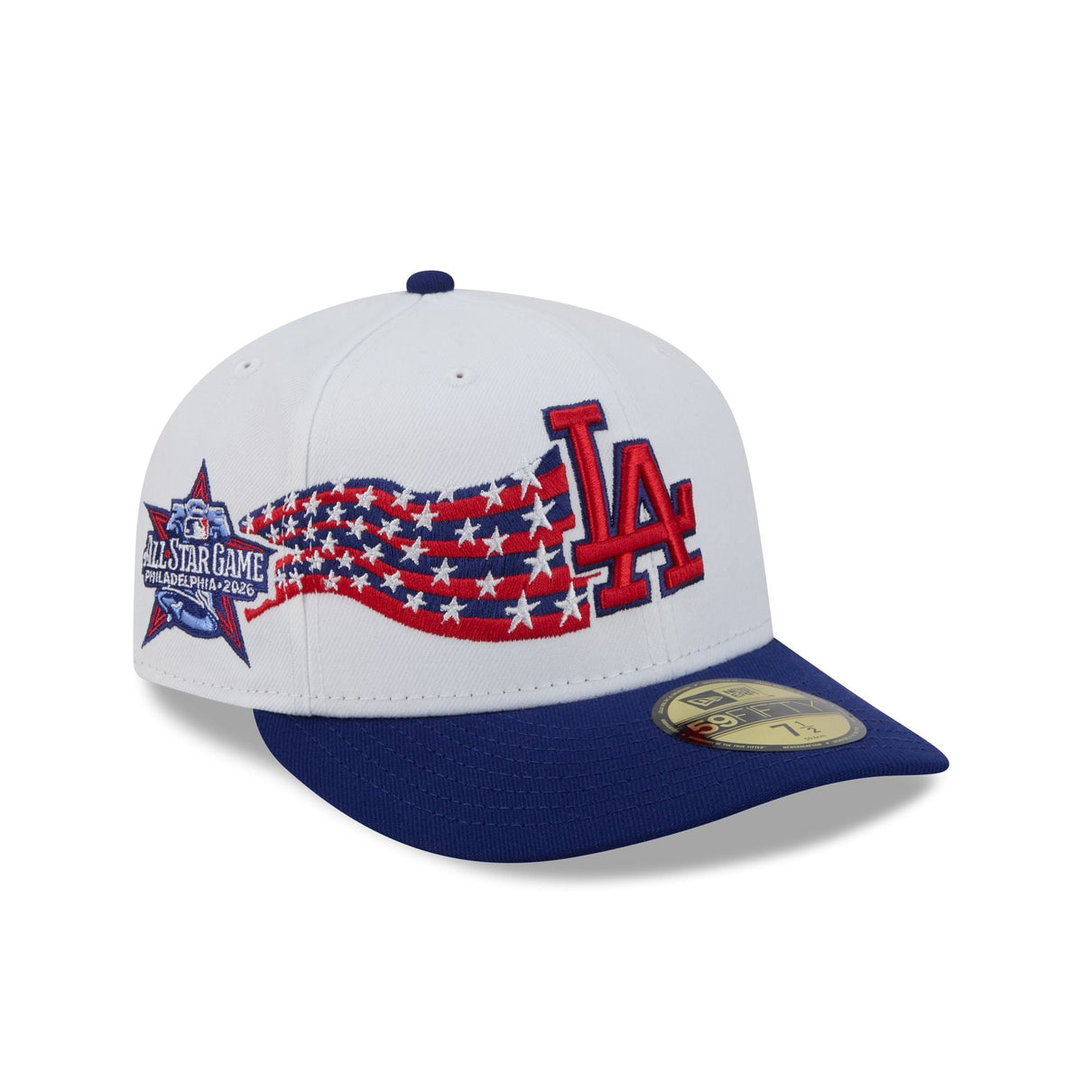 Los Angeles Dodgers 2026 All-Star Game Optic White 59FIFTY Fitted Hat