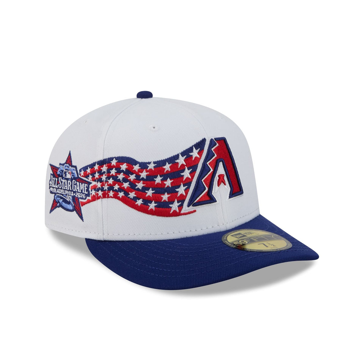 Arizona Diamondbacks 2026 All-Star Game Optic White 59FIFTY Fitted Hat