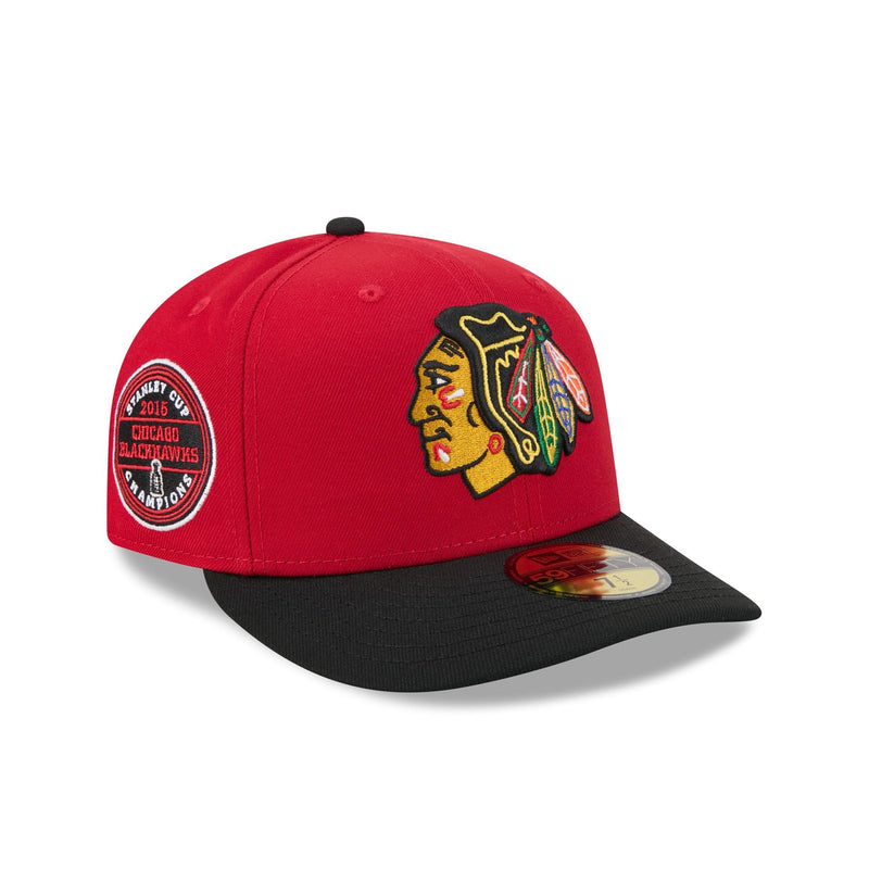 Just Caps Team Champions Chicago Blackhawks 59FIFTY Fitted Hat