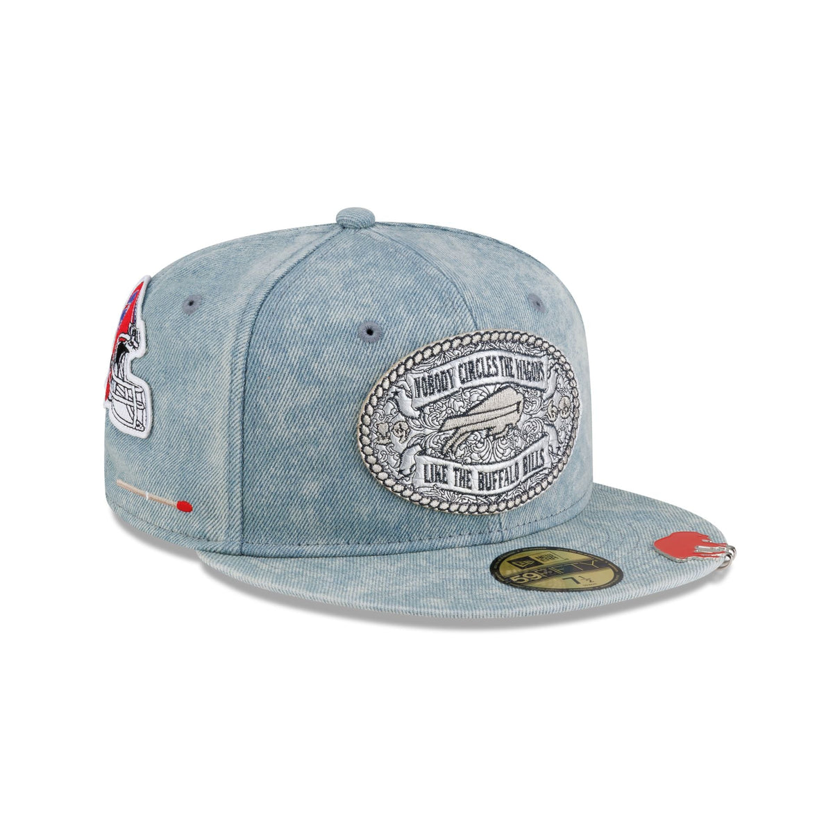 Buffalo Bills Dion Dawkins Design Lab Denim 59FIFTY Fitted Hat