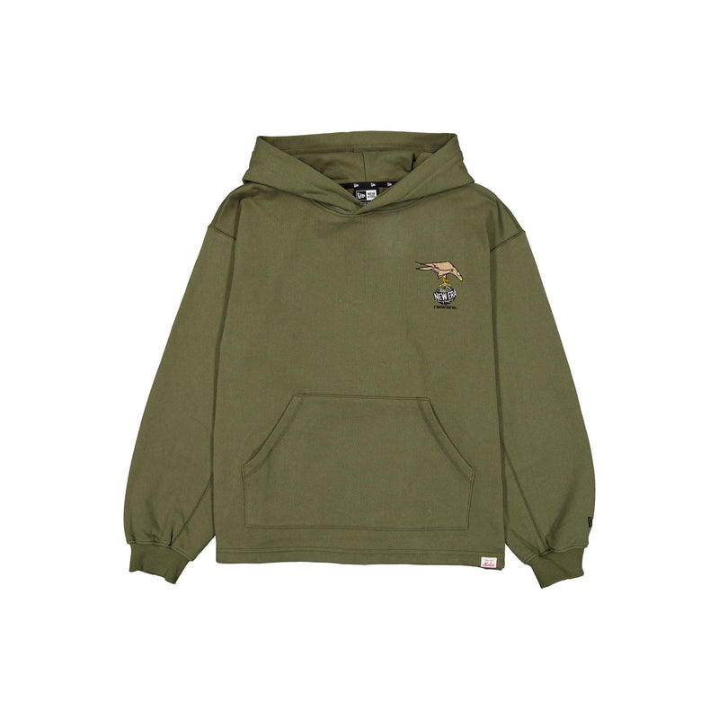 Rodrigo Roji x New Era Cap Soccer Olive Green Hoodie