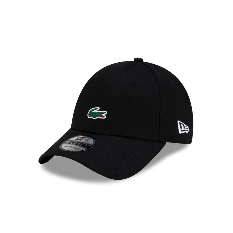 New Era Cap x Lacoste Black 9FORTY Adjustable Hat