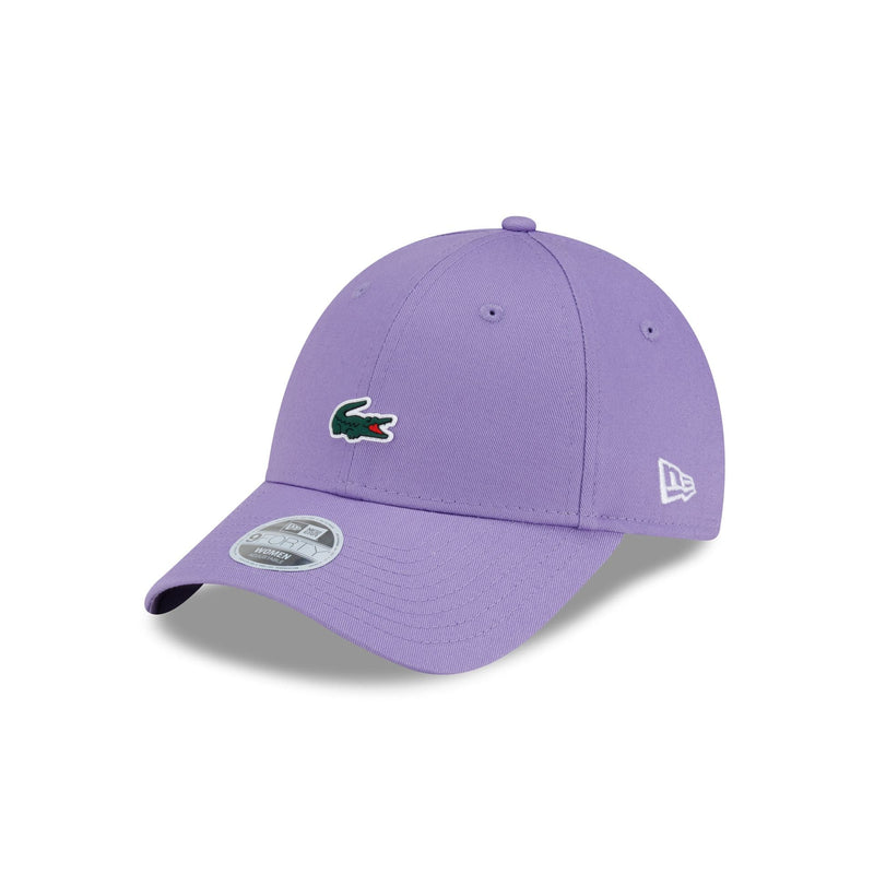 New Era Cap x Lacoste Purple Women's 9FORTY Adjustable Hat