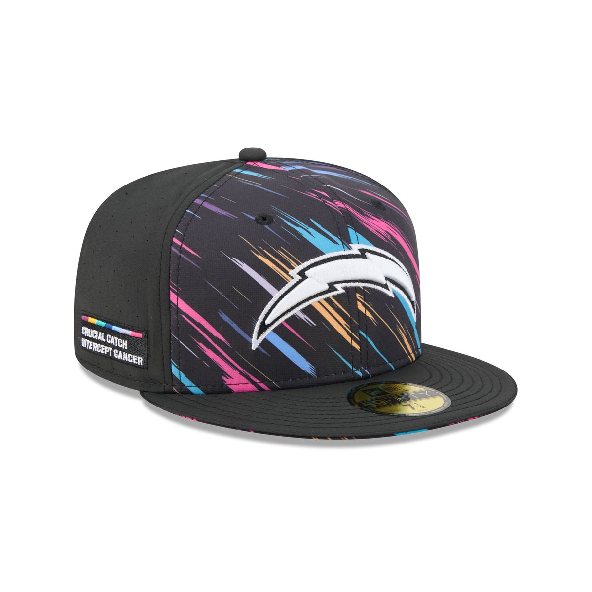Los Angeles Chargers 2026 Crucial Catch 59FIFTY Fitted Hat