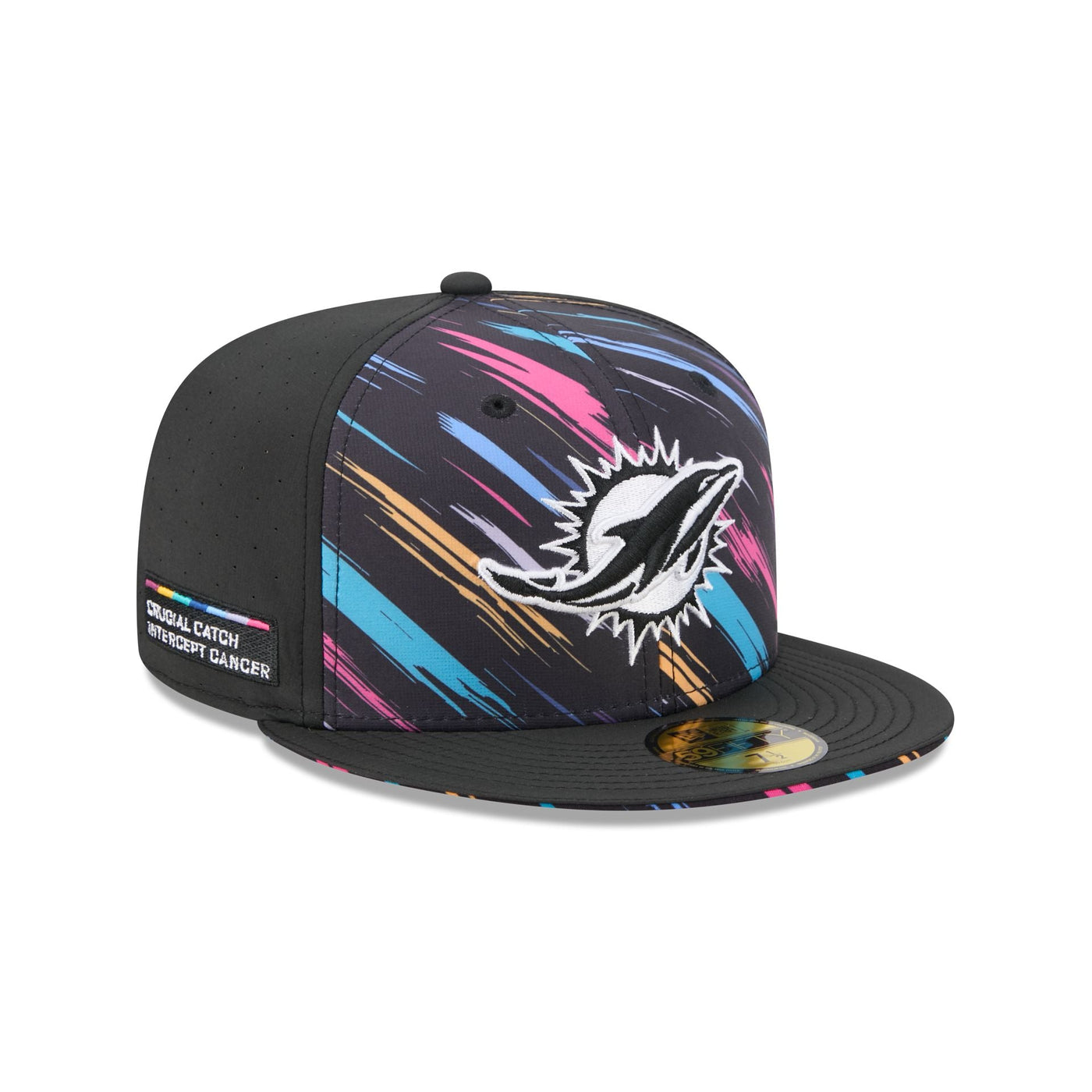 Miami Dolphins 2026 Crucial Catch 59FIFTY Fitted Hat