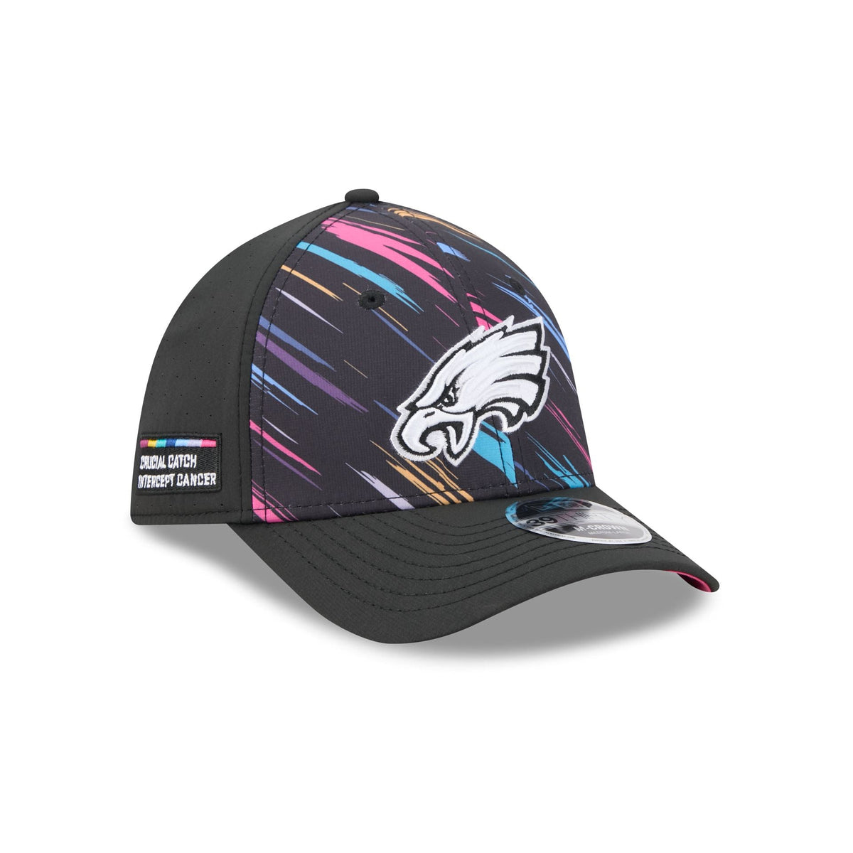 Philadelphia Eagles 2026 Crucial Catch 39THIRTY M-Crown Stretch Fit Hat