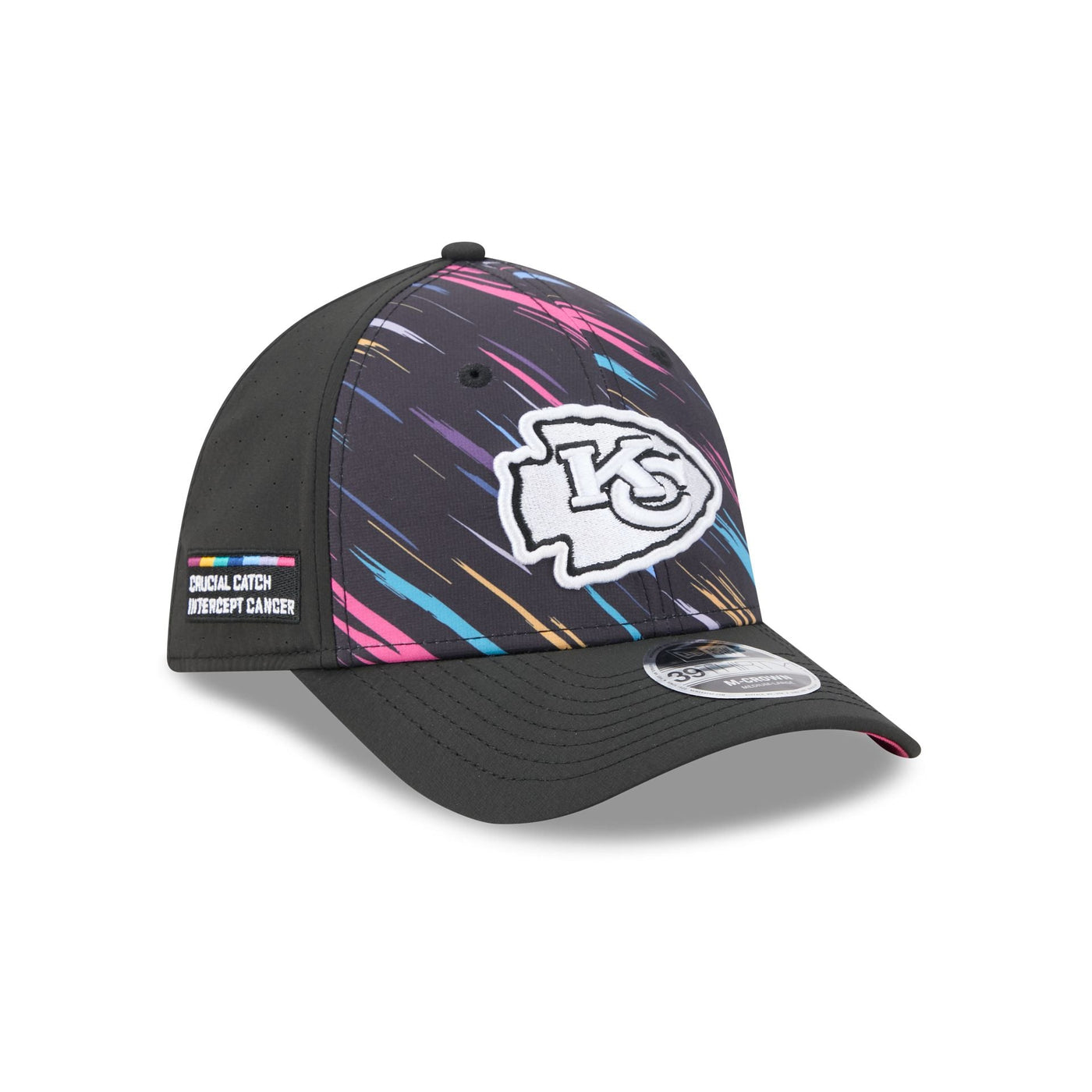Kansas City Chiefs 2026 Crucial Catch 39THIRTY M-Crown Stretch Fit Hat