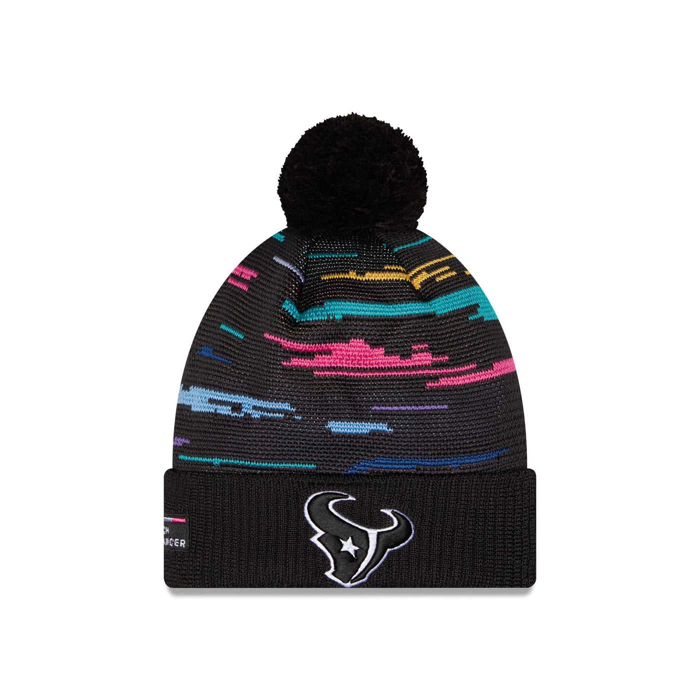 Houston Texans 2026 Crucial Catch Pom Knit Hat