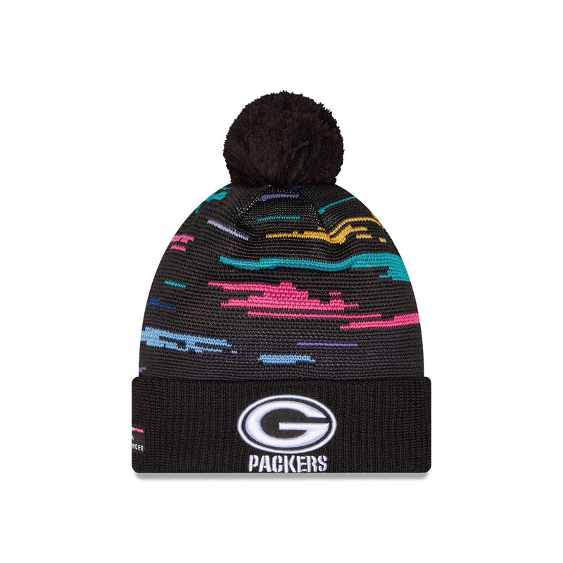 Green Bay Packers 2026 Crucial Catch Pom Knit Hat