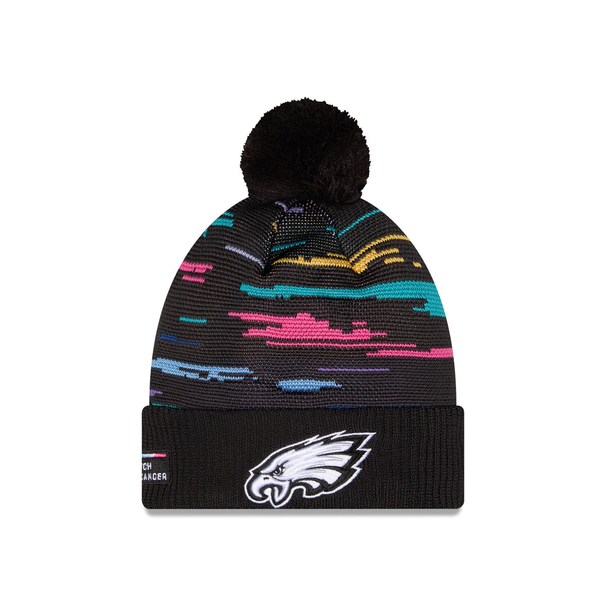 Philadelphia Eagles 2026 Crucial Catch Pom Knit Hat
