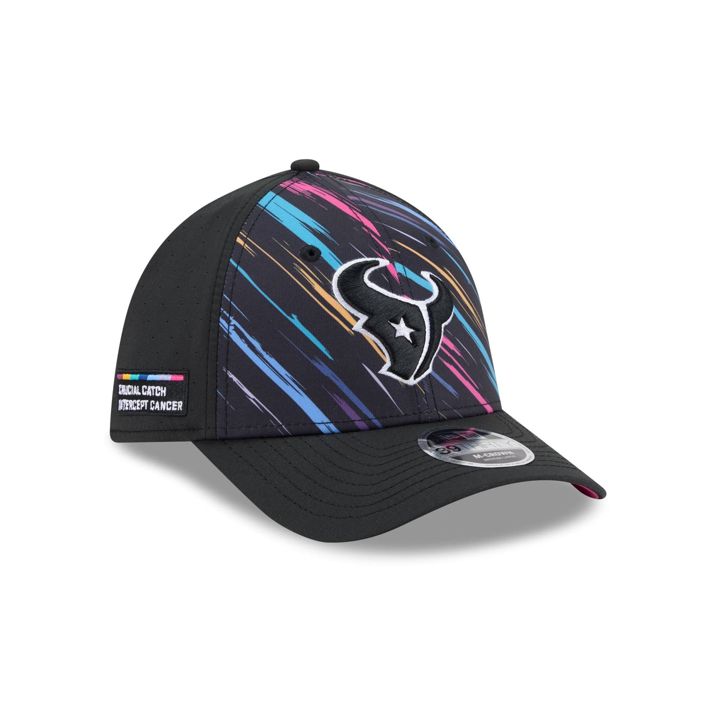 Houston Texans 2026 Crucial Catch 39THIRTY M-Crown Stretch Fit Hat