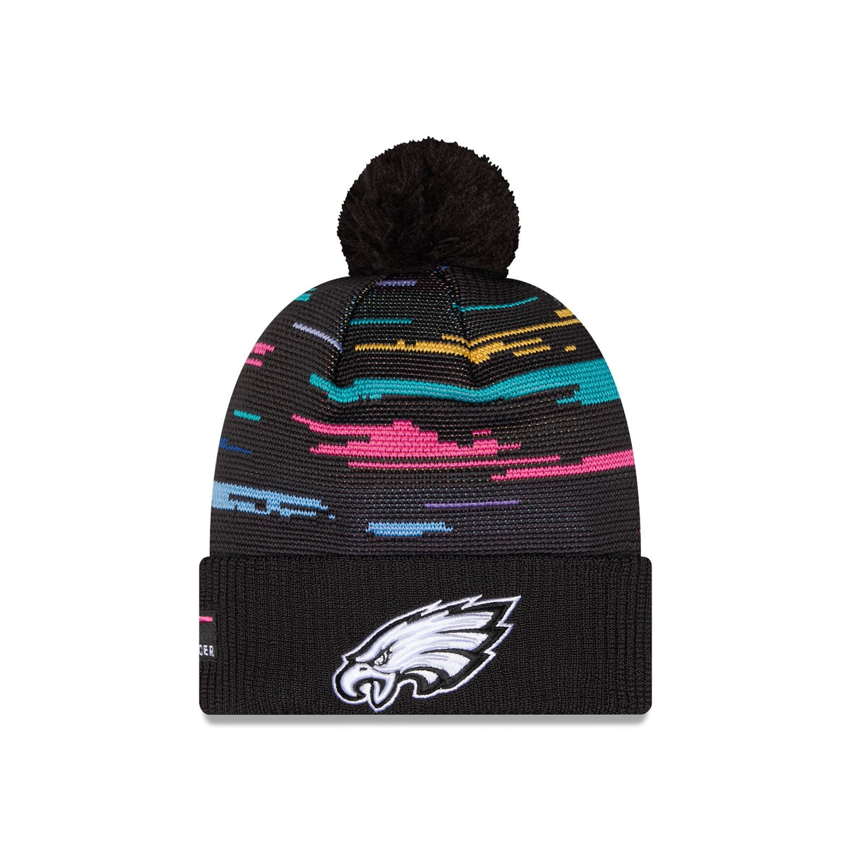 Philadelphia Eagles 2026 Crucial Catch Kids Pom Knit Hat