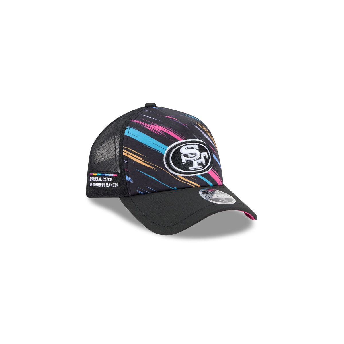 San Francisco 49ers 2026 Crucial Catch Kids 9FORTY APEX Snapback Hat