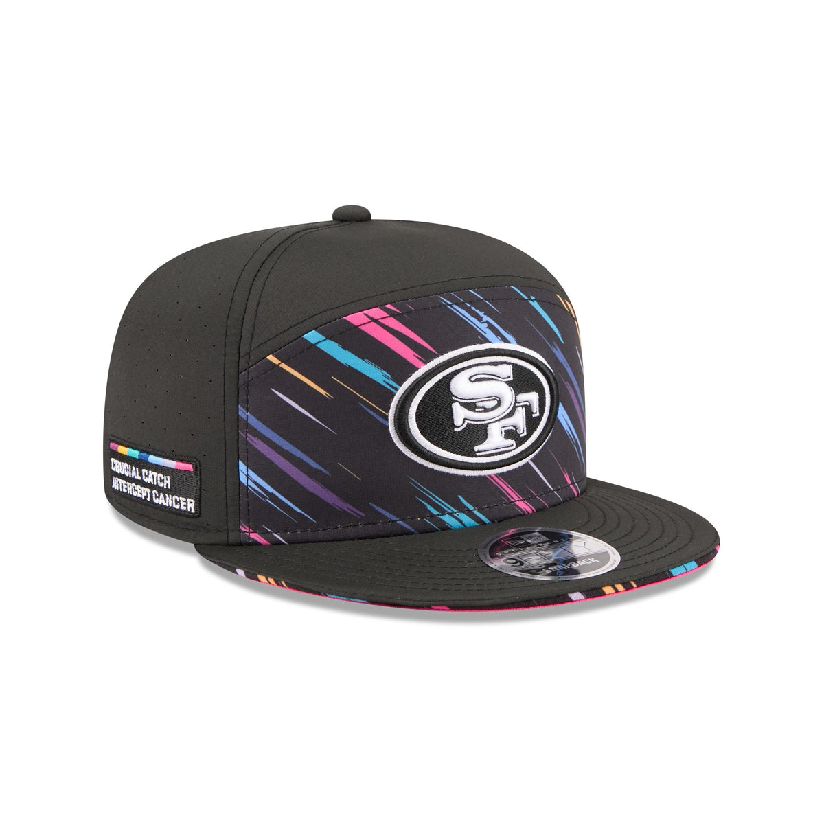 San Francisco 49ers 2026 Crucial Catch Split Panel 9FIFTY Snapback Hat
