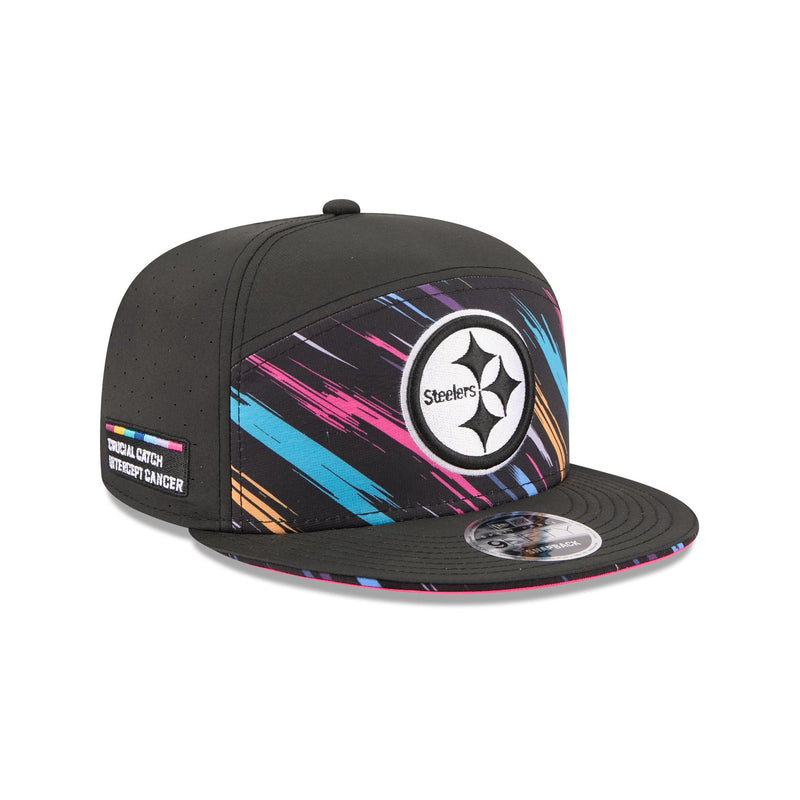 Pittsburgh Steelers 2026 Crucial Catch Split Panel 9FIFTY Snapback Hat