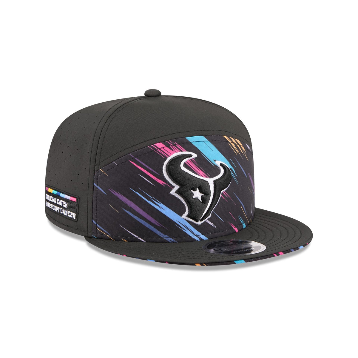 Houston Texans 2026 Crucial Catch Split Panel 9FIFTY Snapback Hat