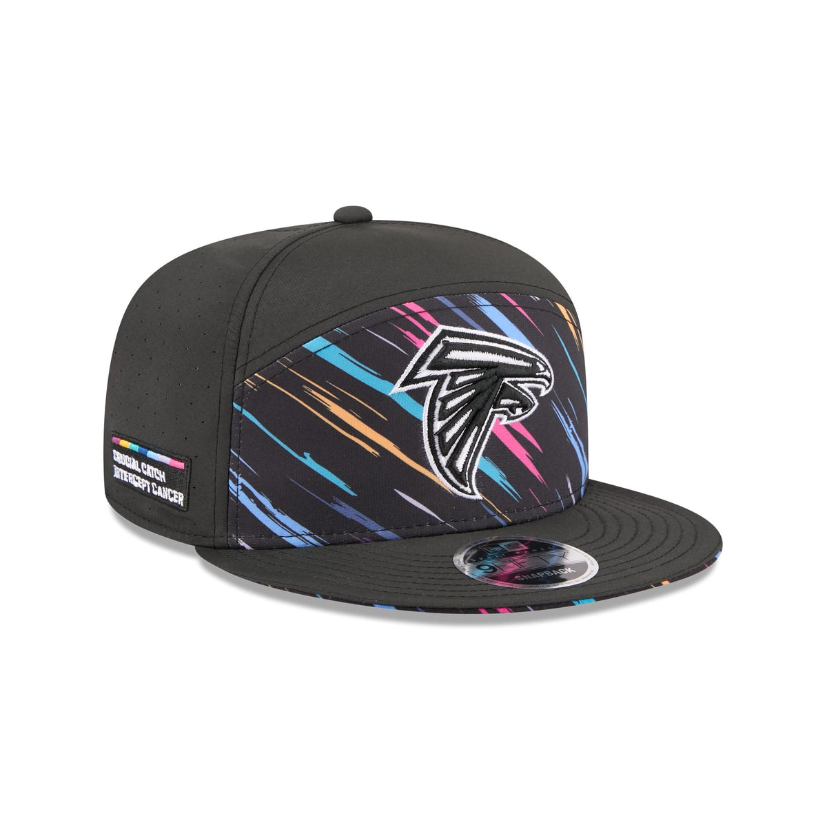 Atlanta Falcons 2026 Crucial Catch Split Panel 9FIFTY Snapback Hat