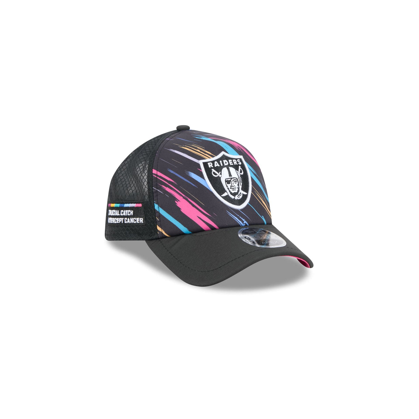 Las Vegas Raiders 2026 Crucial Catch Kids 9FORTY APEX Snapback Hat