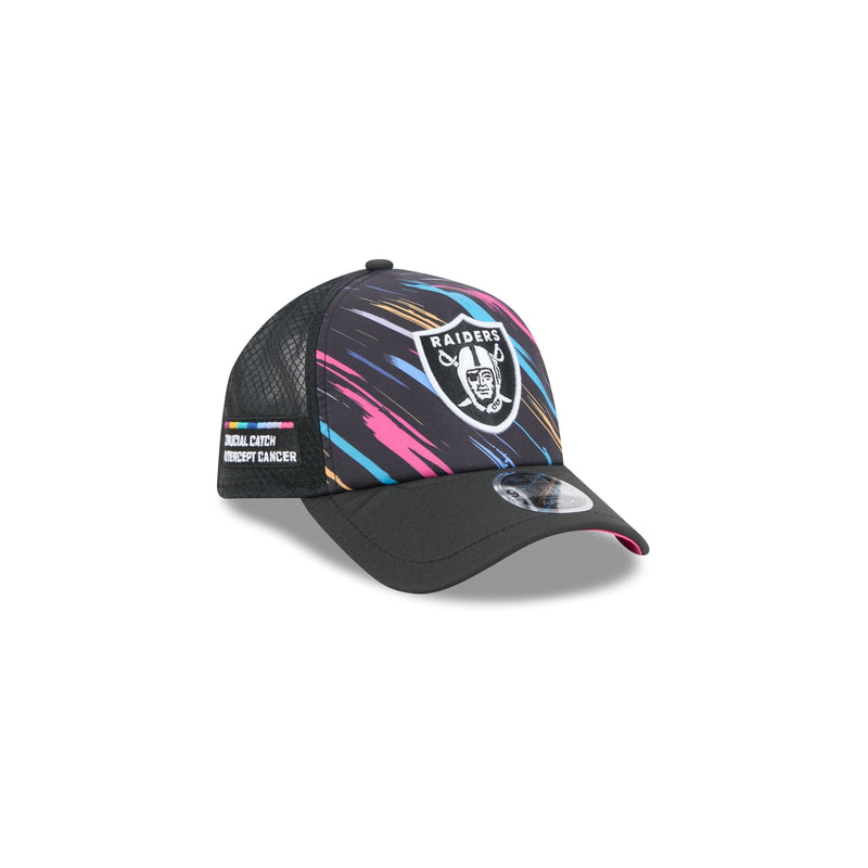 Las Vegas Raiders 2026 Crucial Catch Kids 9FORTY APEX Snapback Hat