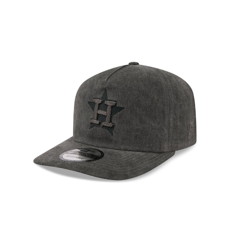 Houston Astros Black Pigment Dye 19TWENTY Snapback Hat