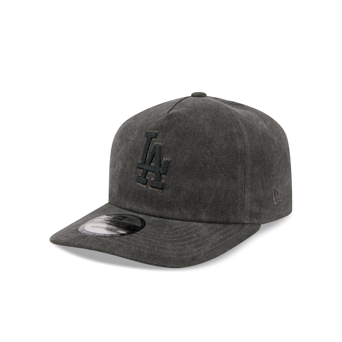 Los Angeles Dodgers Black Pigment Dye 19TWENTY Snapback Hat
