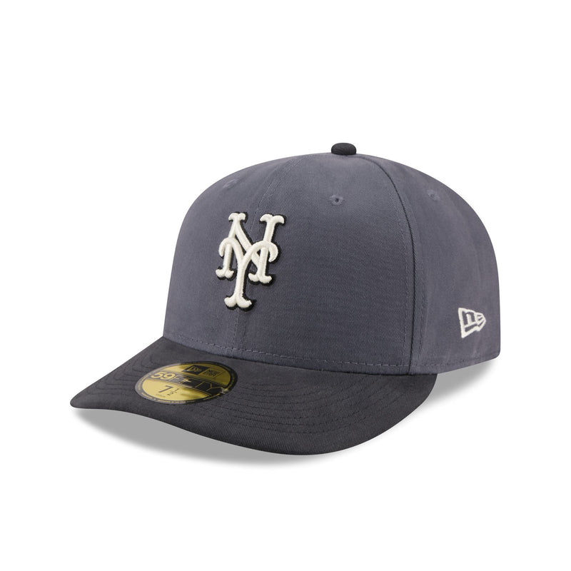New York Mets Graphite Twill 59FIFTY Fitted Hat