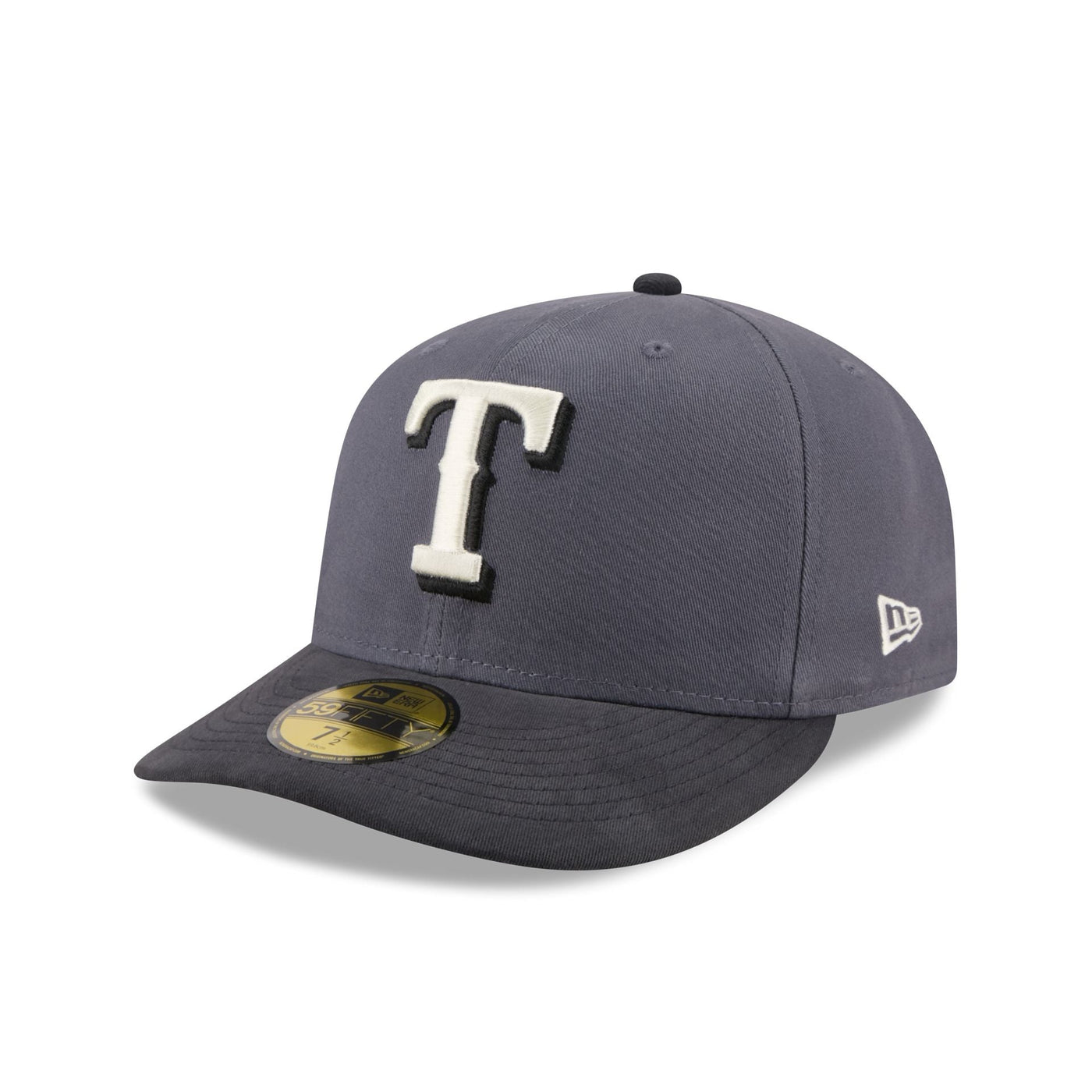 Texas Rangers Graphite Twill 59FIFTY Fitted Hat